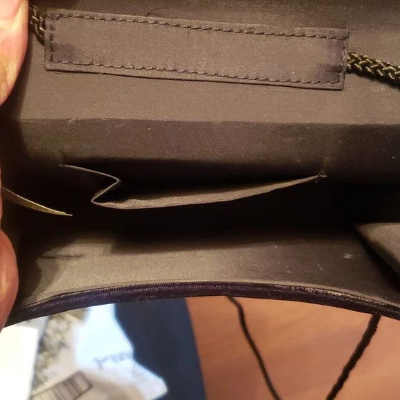 Women's Black Velvet Evening bag 👛 - Picture 5 of 5